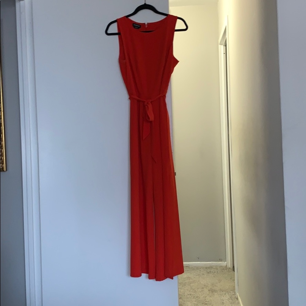 Bebe Coral Jumpsuit